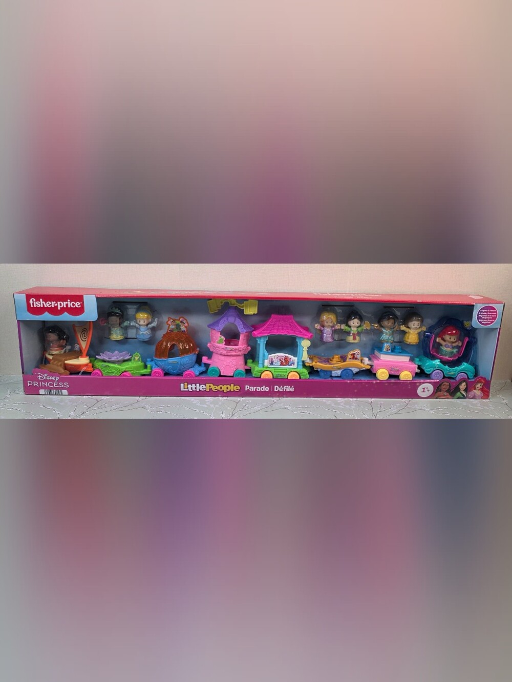 New Fisher Price Disney Princess Little People Parade Floats